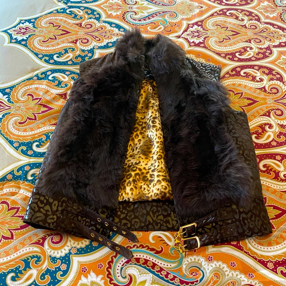 🐆Baby Phat Fur Cheetah Vest🐆